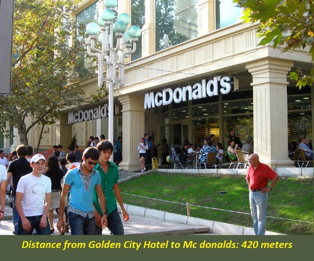 Golden City Hotel Baku Kültér fotó